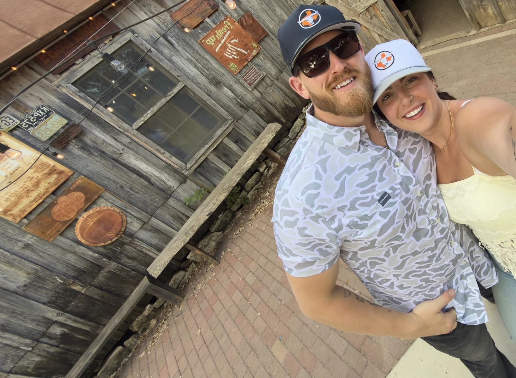 Caleb and Kali Christensen, owners of Rugged American Exteriors